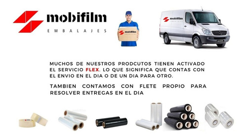 Film Stretch Virgen Pack X 5 Unidades.