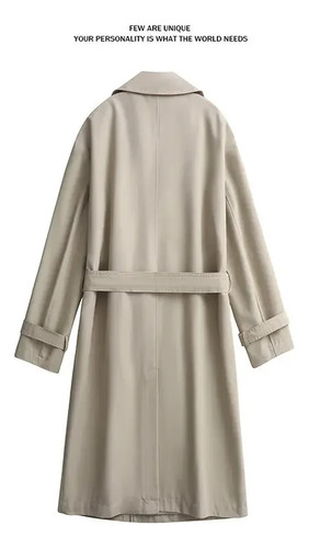Chaqueta Casual De Otoño Con Gabardina Mediana A La Moda Par