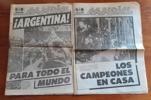 Suplemento Del Diario Clarin Mexico 1986