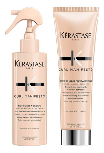 Kérastase Curl Manifesto Creme De Jour + Refresh Spray