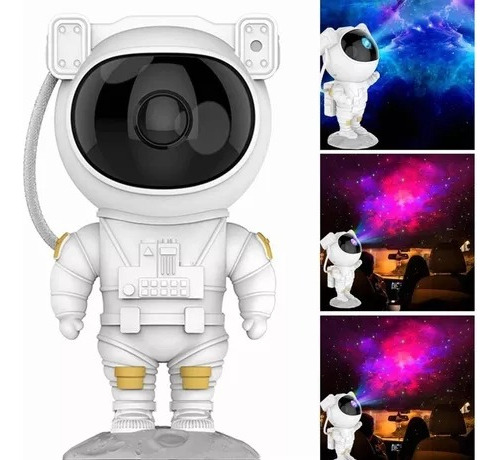 Proyector De Galaxias Multicolor Forma De Astronauta