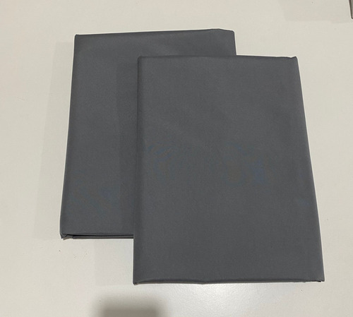 Cortinas Blackout Textil Lavable 220x135 Gris Topo