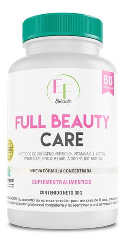 Full Beauty Care - Cabello, Piel Y Uñas - Envío Gratis