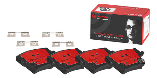 Balatas Brembo Dodge Challenger Sxt 04 A 06 Tra Cer