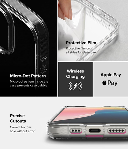 Funda Para Teléfono Ringke Fusion Always Look Classy iPhone