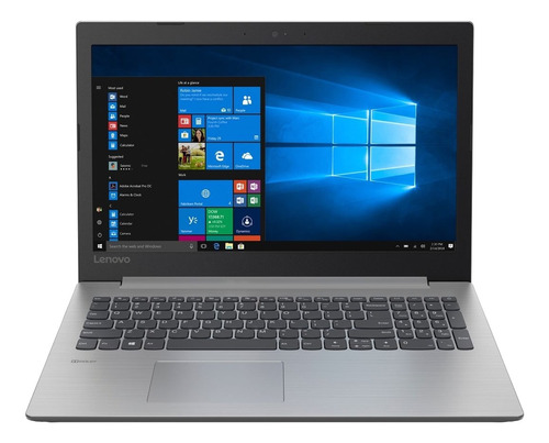 Notebook Lenovo IdeaPad 330-15IGM  platinum gray 15.6", Intel Celeron N4100  4GB de RAM 500GB HDD, Intel UHD Graphics 600 1366x768px Windows 10 Home