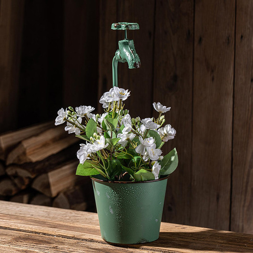 Grifo Para Maceta, Contenedor De Plantas, Centro De Mesa,