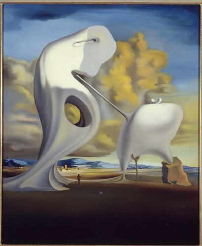 Cuadros De Salvador Dalí-ángelus Arquitectónico  50 X 60