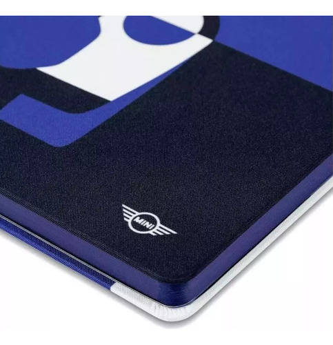 Libreta Bmw Mini Cooper My Notes - 240 Hojas Lisa 22x17 Cm Azul/negro