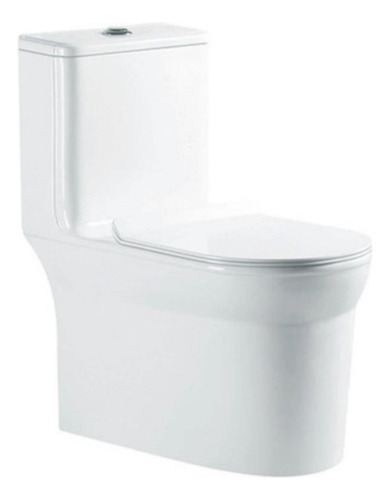 Vaso Monobloco Completo, Instalação Simples Mx101 Slow Close Cor Branco