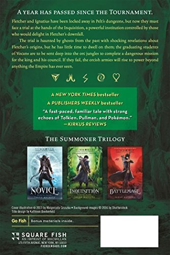 The Inquisition: Summoner: Book Two (the Summoner Trilogy), De Taran Matharu. Editorial Square Fish, Tapa Blanda En Inglés, 0000