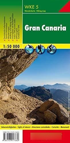 Wke 5 Gran Canaria 1.50.000: Wandelkaarten 1:50 000