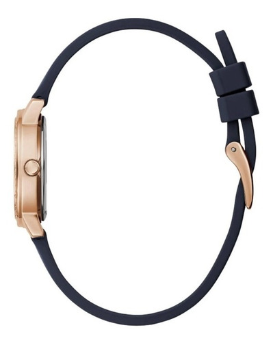 Imagen 2 de 4 de Reloj Guess Melody Mujer Silicona Cubics Gw0469l2 Rosé