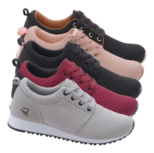 Tenis Femino Casual Sapatenis Feminino Confortável Caminhada