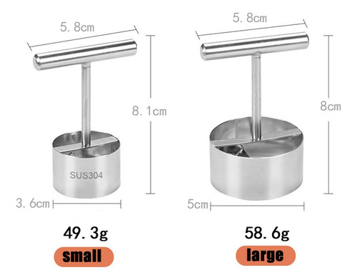 2 Pcs Stainless Steel Multifunction Apple Pear Core