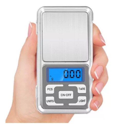 Micro Balança Digital Pesa 0,1g Até 500 Gramas Alta Precisão