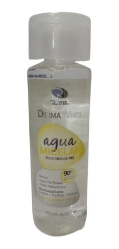 Agua Micelar 200ml Derma White - mL a $50