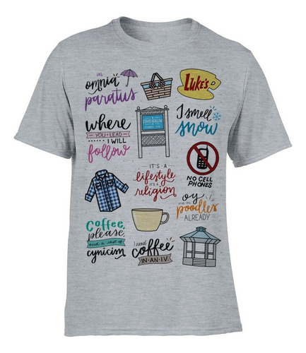 Camiseta Camisa Gilmore Girls Tal Mãe Tal Filha Stars Hollow