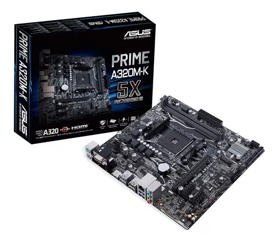 Motherboard Asus Prime A320m-k Am4 Ddr4 A320 Hdmi M.2