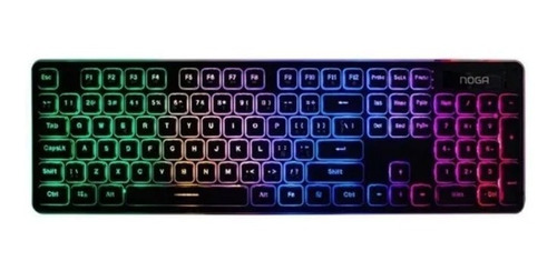 Teclado Gamer Retroiluminado Led Noga Nkb560 Resistente Agua