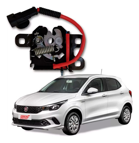 Fechadura Capo C/ Alarme Fiat Argo Drive 2019 Original