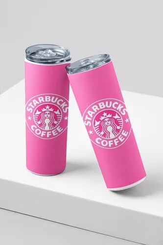 Termo Cafe. Skinny Tumbler 20 Oz.] Starbucks Rosa.