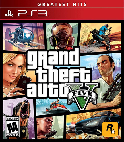 Grand Theft Auto V Greatest Hits Rockstar Games PS3 Físico