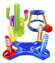 Comprar Set Inflables Juegos Accesorios X3 P\u002F Piscina Playa - El Rey