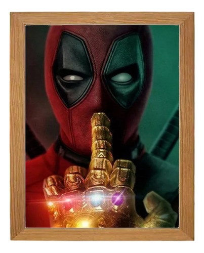 Juego De Pintura Diamantes 5d Diy Paint Deadpool