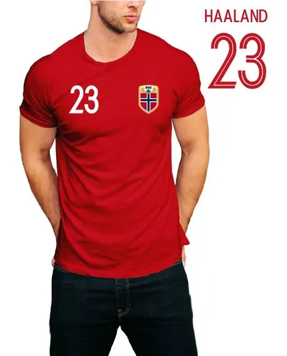 Camiseta noruega haaland new arrivals
