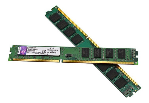 Imagem 4 de 4 de Memoria Kingston Ddr3 4gb 1333mhz Kvr1333d3n9 Nova Pc Nfe