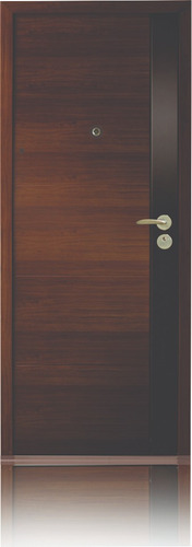 Puerta Blindada Schultz 48kg- 2 Años Gtía- Tono Madera- Izq