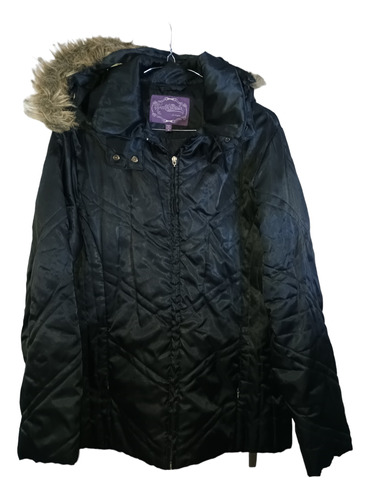 Campera Larguita Con Capucha Desmontable Talle G