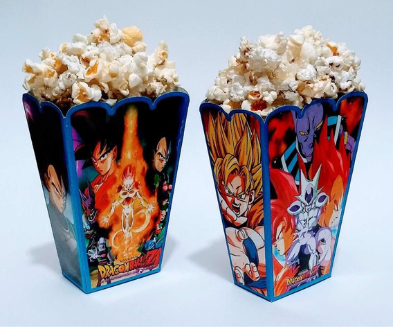 Dragon Ball Goku 10 Cajas Palomeras Fiesta | Meses sin intereses