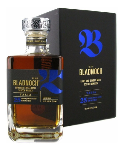 Whisky Single Malt Bladnoch Talia 25 Años 49,2% Orig Escocia