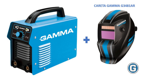 Soldadora Inverter Arc 200 Gamma + Careta Fotosensible Gamma