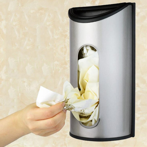 Dispensador Sostenedor De Bolsas De Basura Bolsa De Tienda