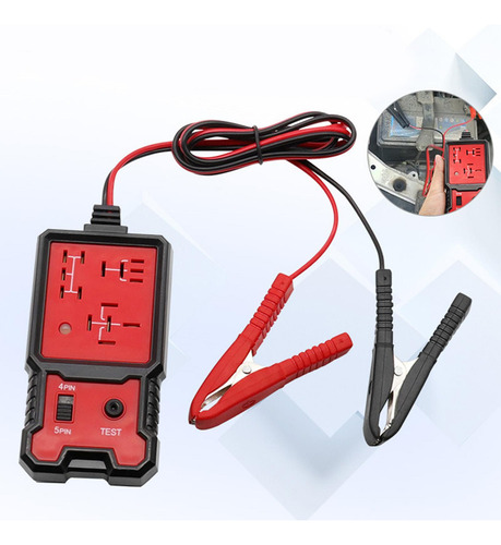 Probador De Relés Automotrices Kit Automotriz De Probador De