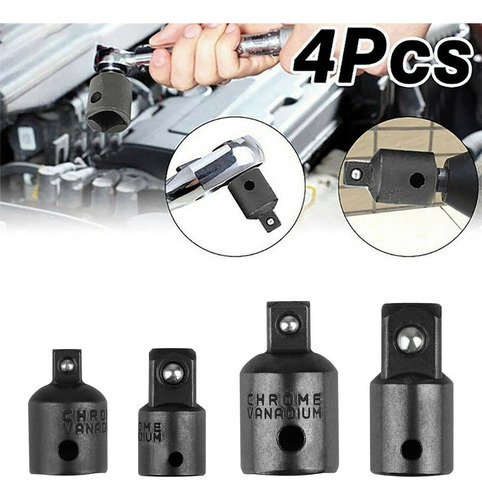 Redução De Chave De Soquete De 1/2 A 3/8 E 3/8 A 1/4