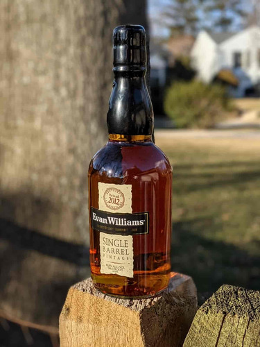 Whisky Evan Williams Bourbon Single Barrel Importado 750ml P