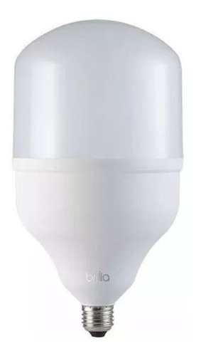 Lâmpada Led Bulbo E40 Br6500k 100w Bivolt Brilia Cor da luz Branco-frio 110V/220V