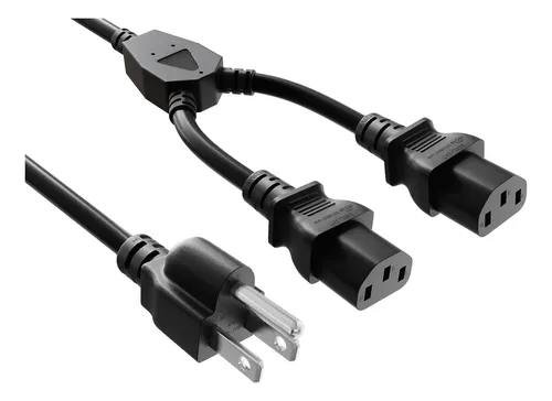 comprar Cable Divisor Universal 6 Pies 16 Awg Nema 5-15p A Iec320 C1