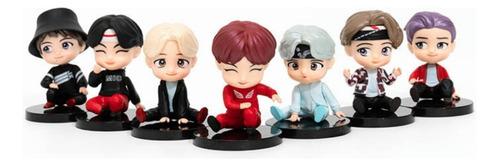 Muñecas Bts Tiny Tan Mini Idol, 7 Unidades, Versión K-pop