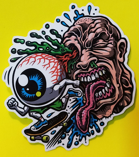 21 Calcomanías 10cm Vans Santa Cruz Powell Peralta Element