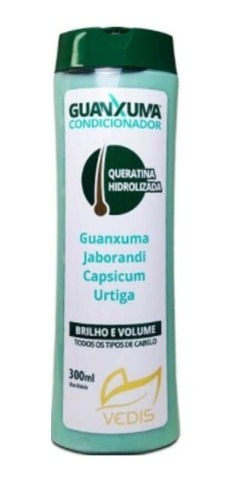 Kit Guanxuma Sh Cab Secos 300ml + Cond + Tônico100ml Vedis