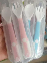 Comprar Set Cubiertos Para Bebés Y Niños