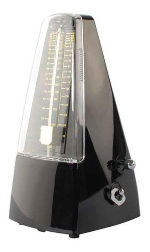 Metronomo Musedo Mecanico Negro De Pendulo Mod M-20