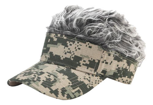 * Gorra De Béisbol De Golf Sombrero De Visera Con Pelo Falso