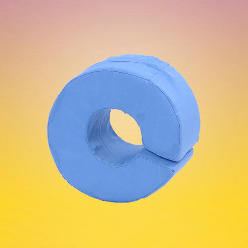 A 2pcs Cojín Protector De Talón Para El Dolor Cojín Azul