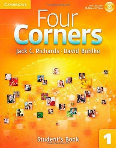 Four Corners 1 Sb With Cd-rom - 1st Ed, De Richards, Jack. Editora Cambridge University, Capa Brochura Em Inglês